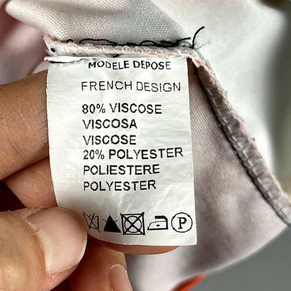 Lerouge Abstract Face Dress Womens XL Pockets Artsy Pop Art Colorful Bright - Picture 8 of 13